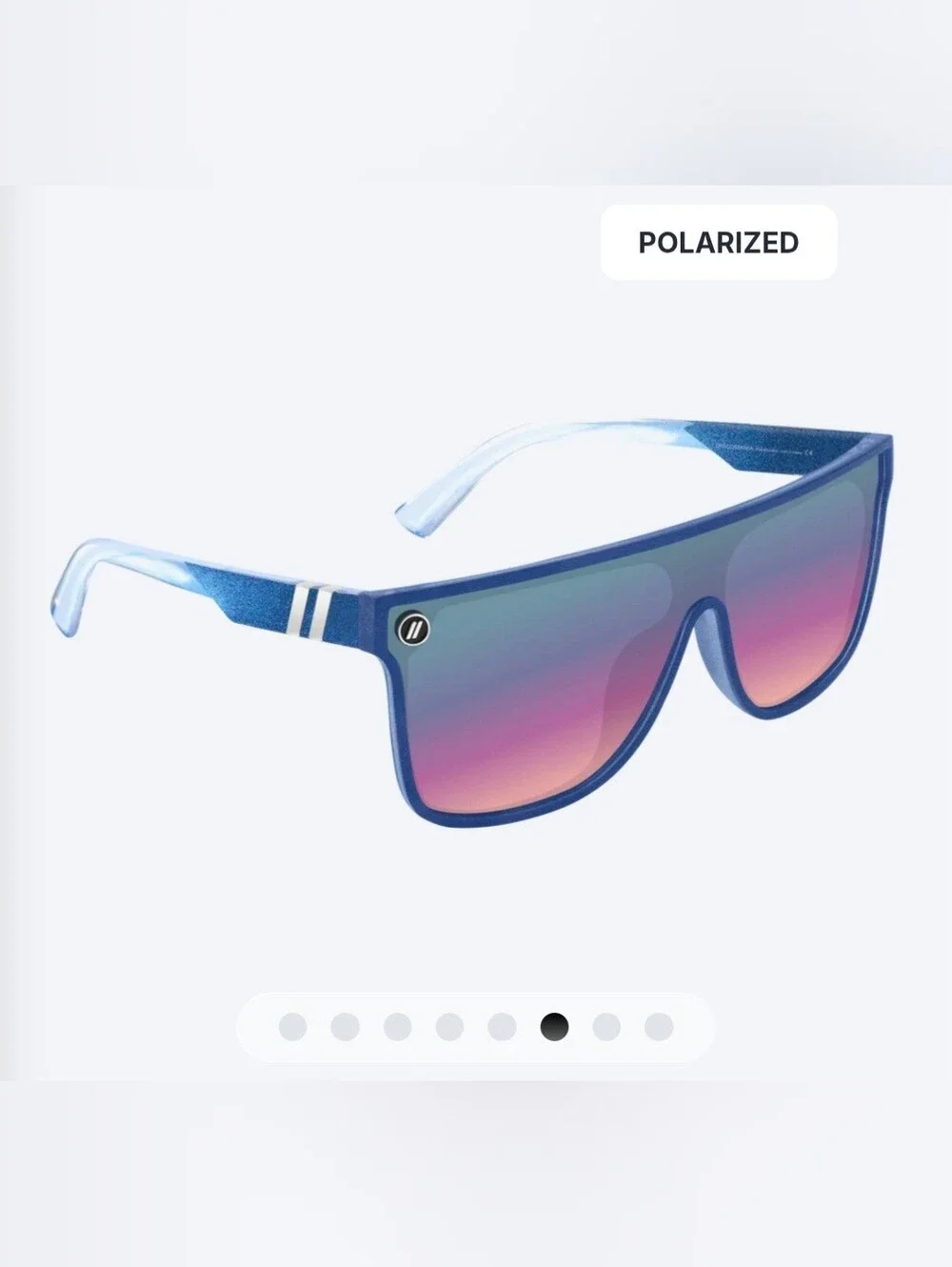 Men’s Women's Unisex Blenders Discomania Polarized Mirrored Sunglasses